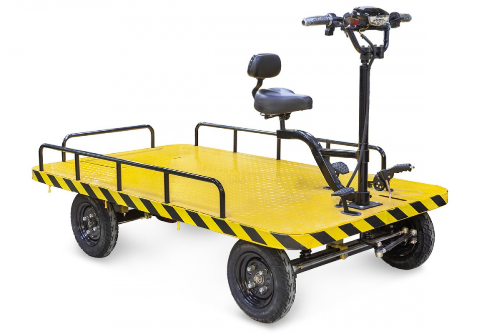 Платформенная тележка электрическая Rutrike СКЛАД 2000